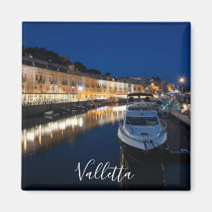 Valletta waterfront district with small harbour ma magnet
