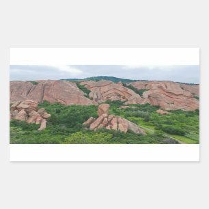 Valley and Rock Formations at Roxborough Sticker