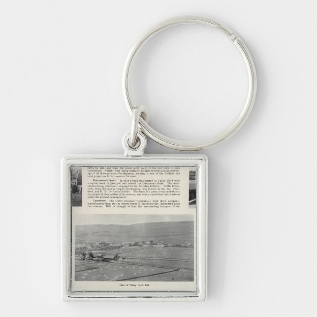 Valley Ford, California Keychain (Front)