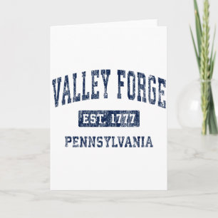 Valley Forge Pennsylvania Pa Vintage Established P Card