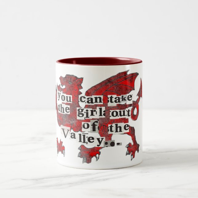 Valley Girl Two-Tone Coffee Mug (Center)