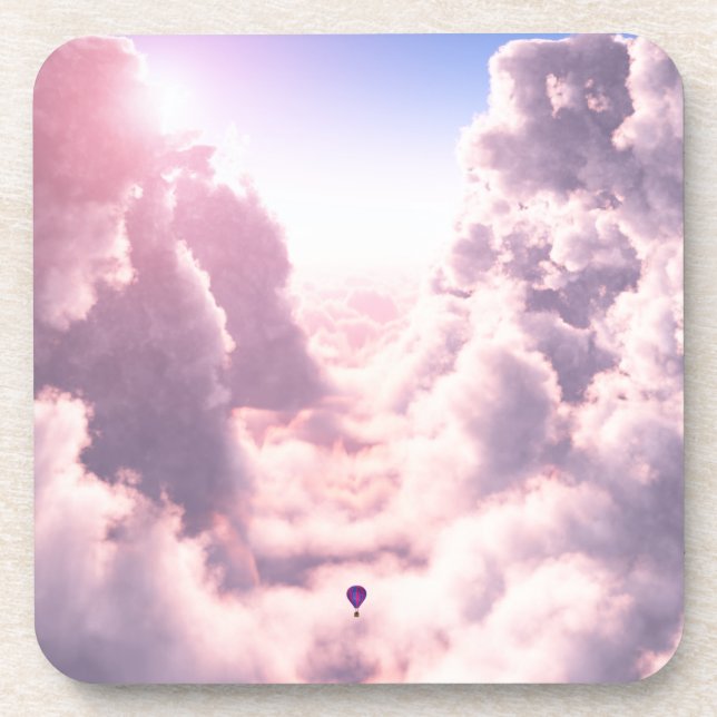 Valley in the Clouds Cork Coasters (Front)