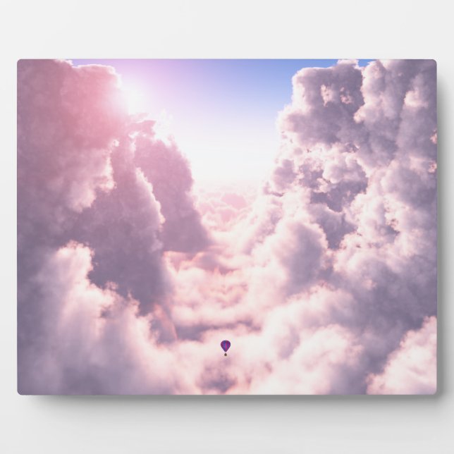 Valley in the Clouds Photo Plaque (Front)