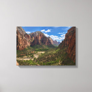 Valley in Zion National Park Canvas Print