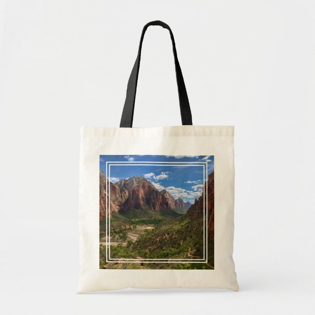 Valley in Zion National Park Tote Bag (Front)