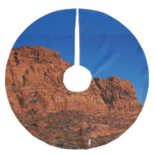 Valley of Fire Brushed Polyester Tree Skirt