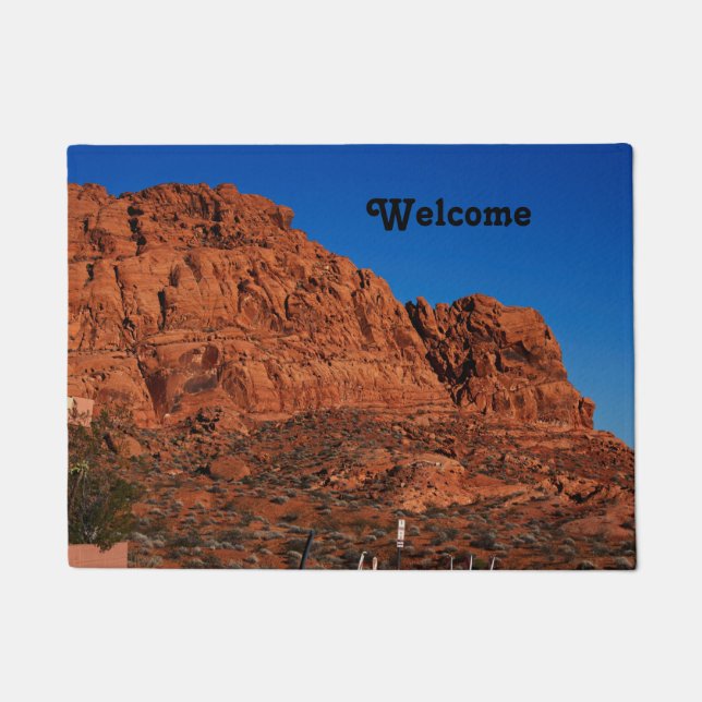 Valley of Fire Doormat (Front)