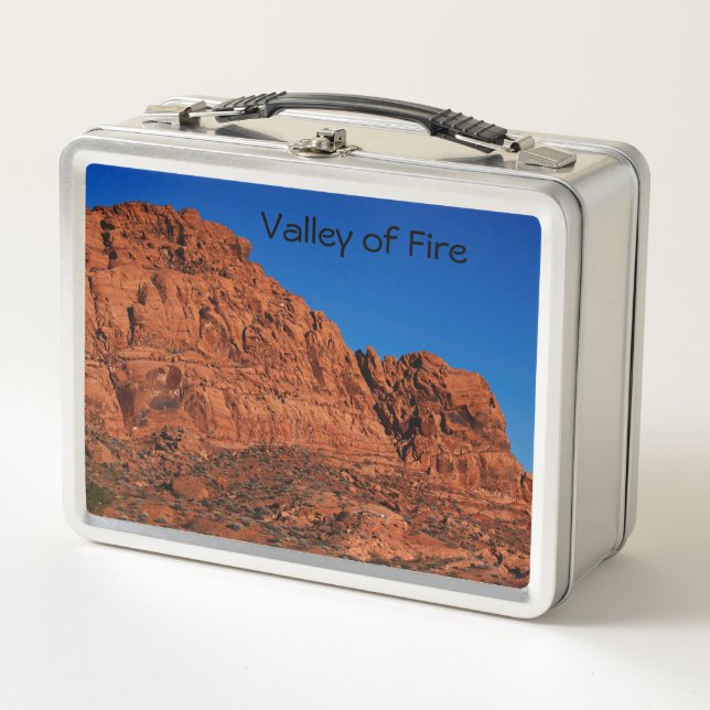 Valley of Fire Metal Lunch Box (Front)