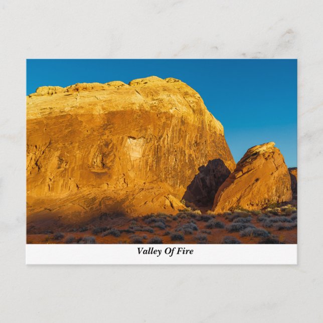 Valley Of Fire Postcard (Front)