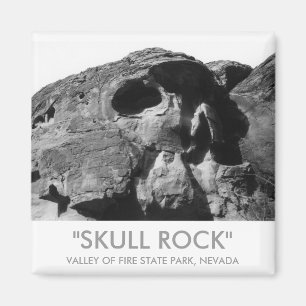 Valley of Fire Skull Rock Magnet