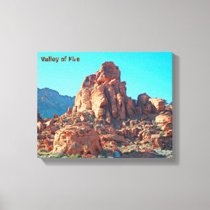 Valley of Fire State Park Canvas Print