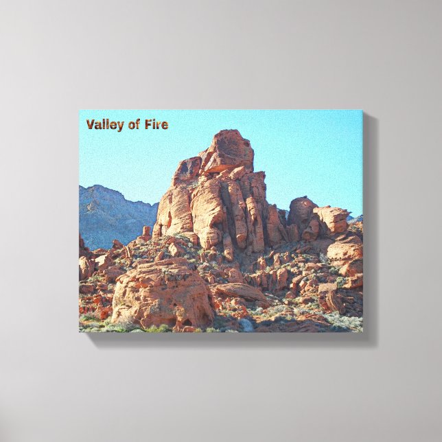 Valley of Fire State Park Canvas Print (Front)
