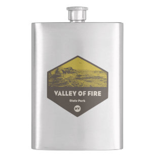 Valley of Fire State Park Nevada Hip Flask