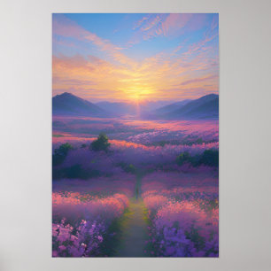 Valley of Purple Dreams Poster