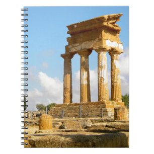 Valley of Temples Sicily Notebook