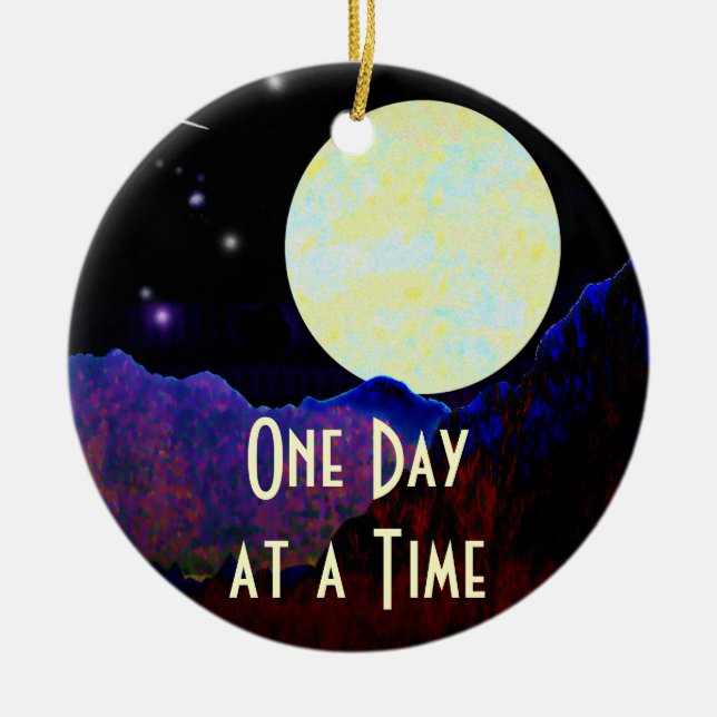 Valley of the Moon ODAT Ceramic Ornament (Front)