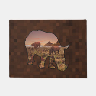 Valley Of The Rhinos,  Doormat