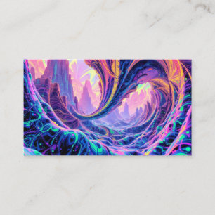 Valley Psychedelic Business Card