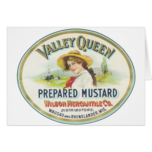 Valley Queen Prepared Mustard (Front Horizontal)