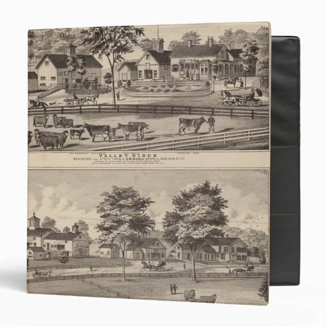 Valley Ridge and Buell residences Binder (Front/Inside)
