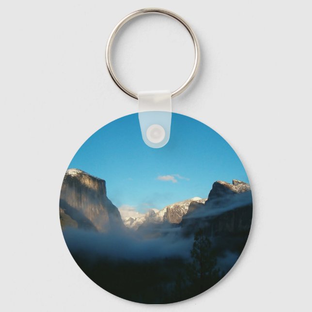 valley view after storm keychain (Front)