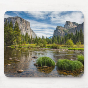 Valley View in Yosemite National Park Mouse Pad