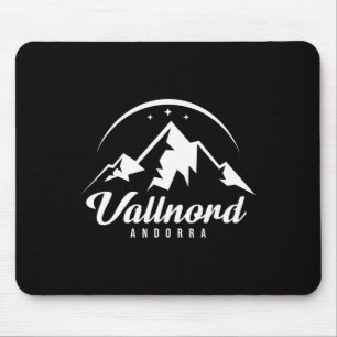 Vallnord Andorra Ski Resort Skiing Snowboarding  Mouse Pad