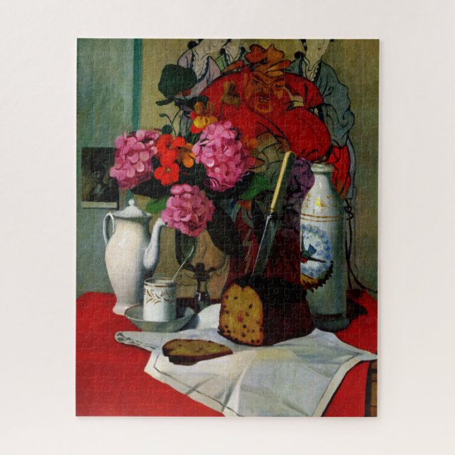 Vallotton - Still Life in Chinese Painting Jigsaw Puzzle (Vertical)