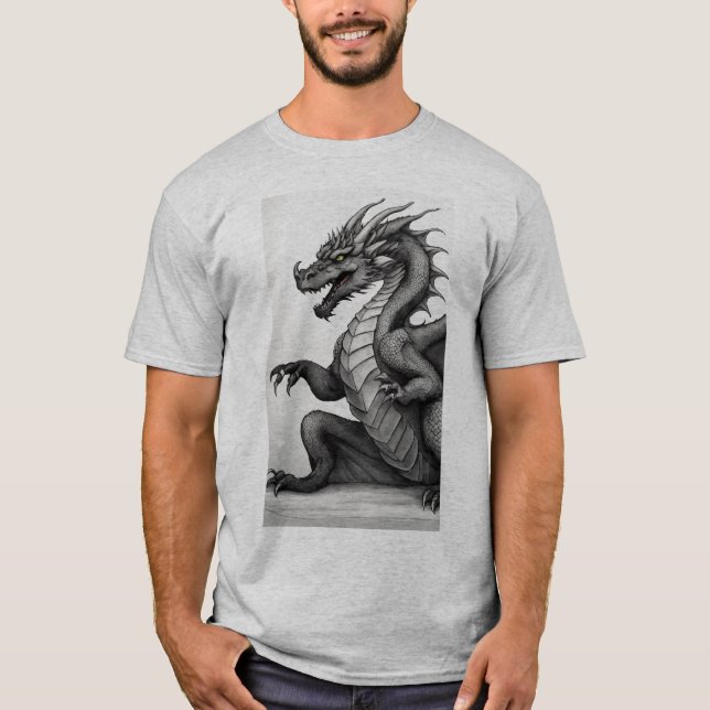 Valour of the Irish Dragon T-Shirt (Front)