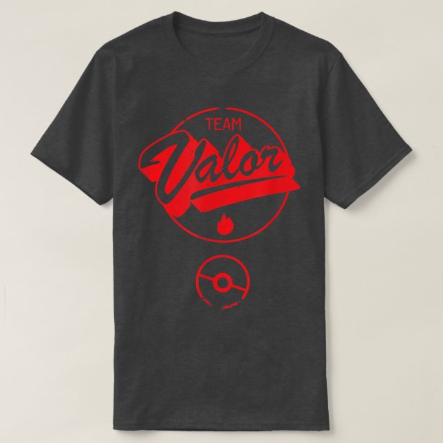 Valour Team  Video Game  T-Shirt (Design Front)