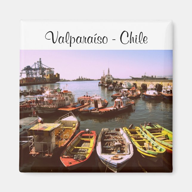 Valparaíso - Chile Magnet (Front)
