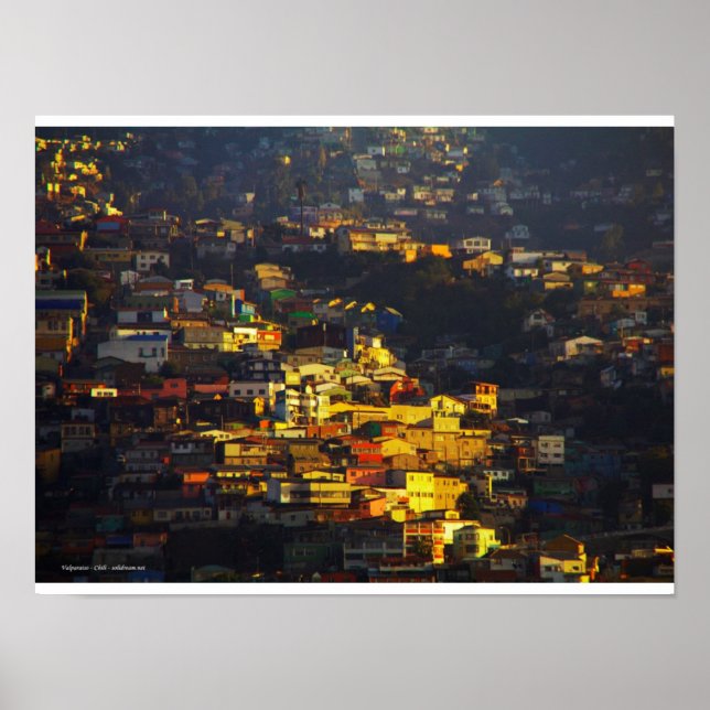 Valparaiso, Chili Poster (Front)