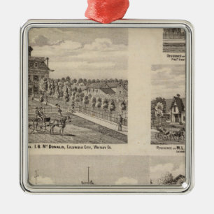 Valparaiso City Public Graded School Metal Ornament