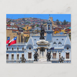 valparaíso civic postcard