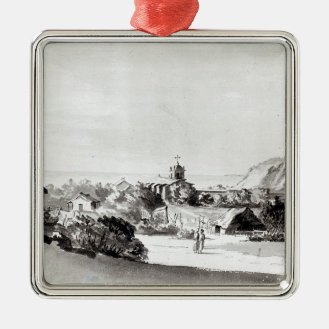 Valparaiso Metal Ornament (Front)