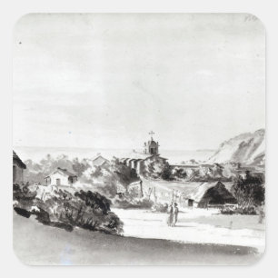 Valparaiso Square Sticker