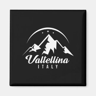 Valtellina Italy Ski Resort Skiing Snowboarding So Magnet
