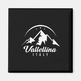 Valtellina Italy Ski Resort Skiing Snowboarding So Magnet
