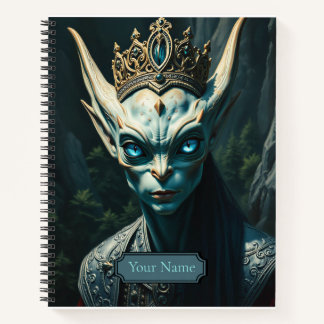 Valtharion the Ancient Elf King - Dark Fantasy Notebook