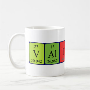 Valtteri periodic table name mug