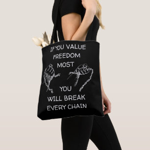 Value Freedom Most Tote Bag