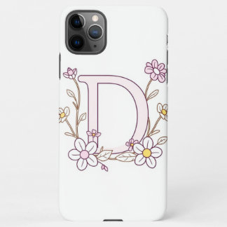 Value Monogram D Initial Case