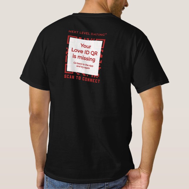 Value T-shirt Banner - QR - ORIGIN Collection (Back)
