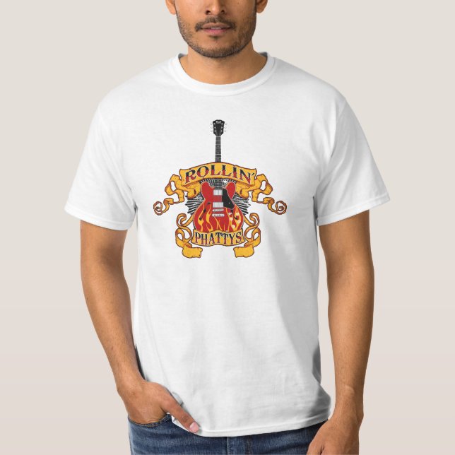 Value T with Single Guitar Logo T-Shirt (Front)