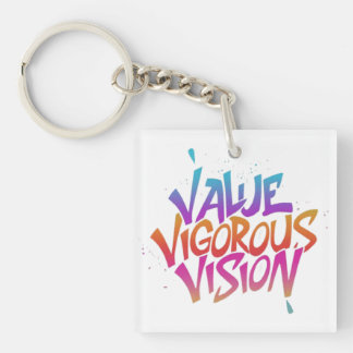 Value Vigourous Vision Keychain