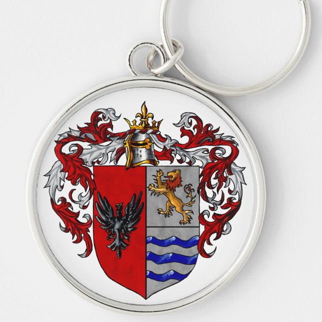 Valverde Coat of Arms Keychain (Front)