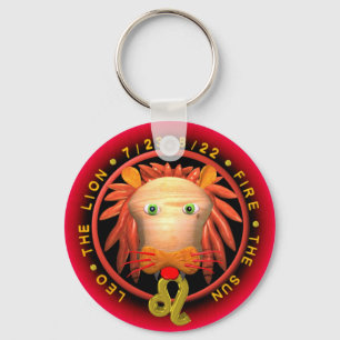 Valxart Leo zodiac Keychain