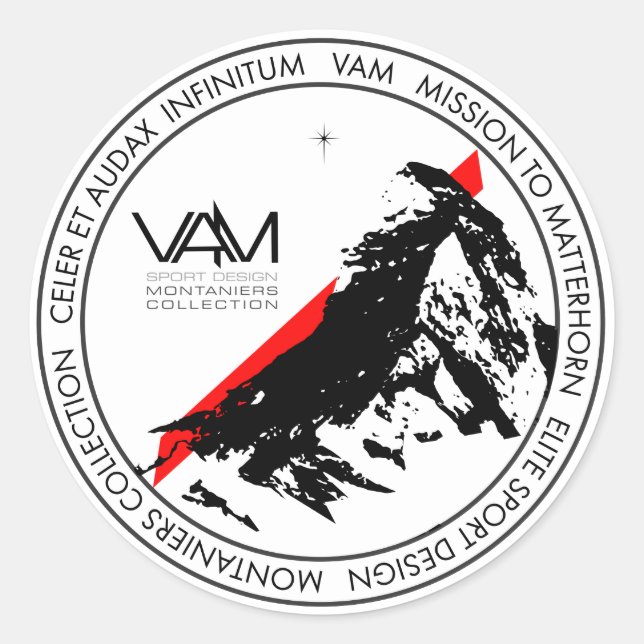 VAM: Matterhorn Montaniers Zermatt Sticker (Front)