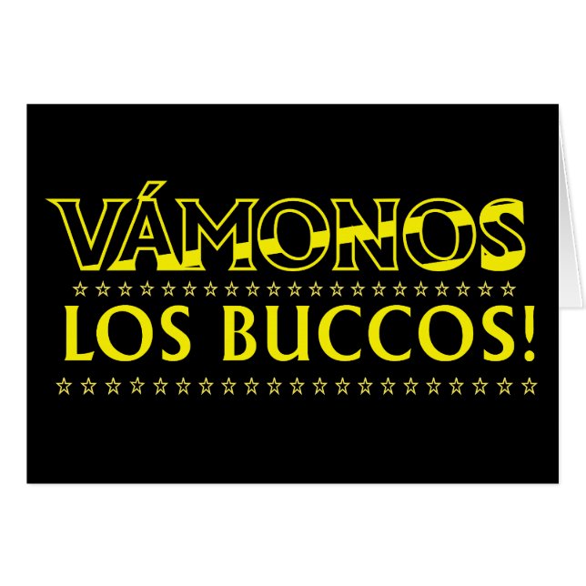 VÁMONOS LOS BUCCOS! Tarjeta (Front Horizontal)