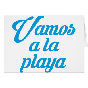 VAMOS A LA PLAYA